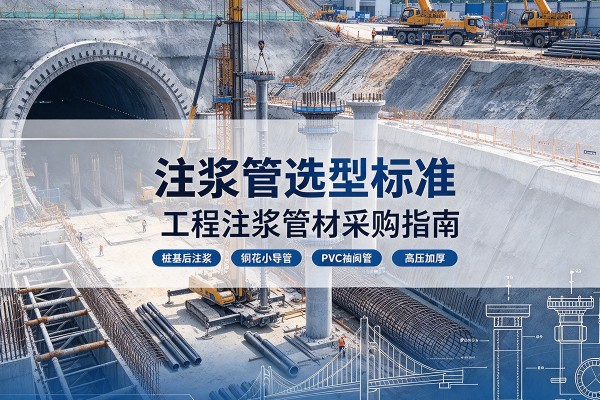 罗定注浆管选型标准