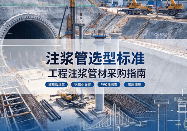 罗定注浆管选型标准